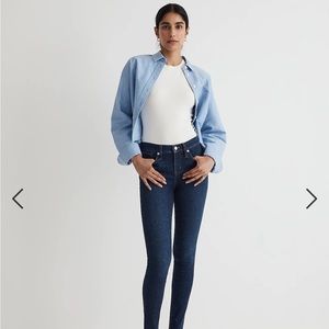 Madewell 8" Skinny Jeans in Cortland Wash Size 32